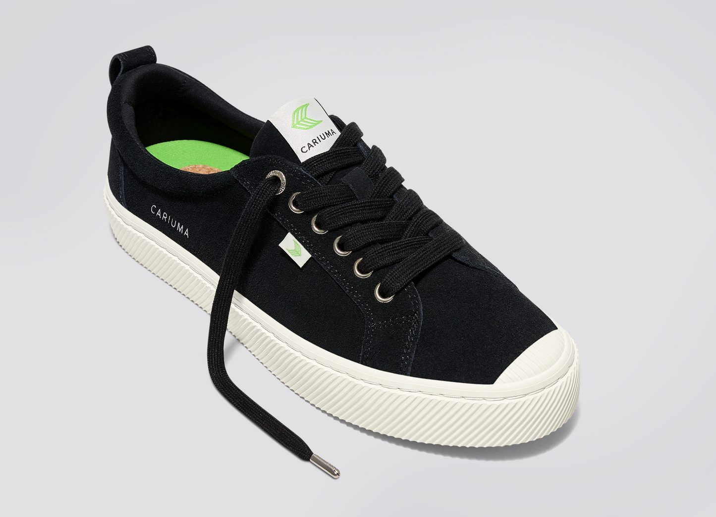 OCA Low ブラックスエード スニーカー ウィメンズ