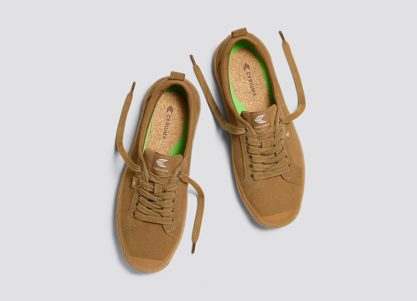 OCA Low All Camel Suede Sneaker Women