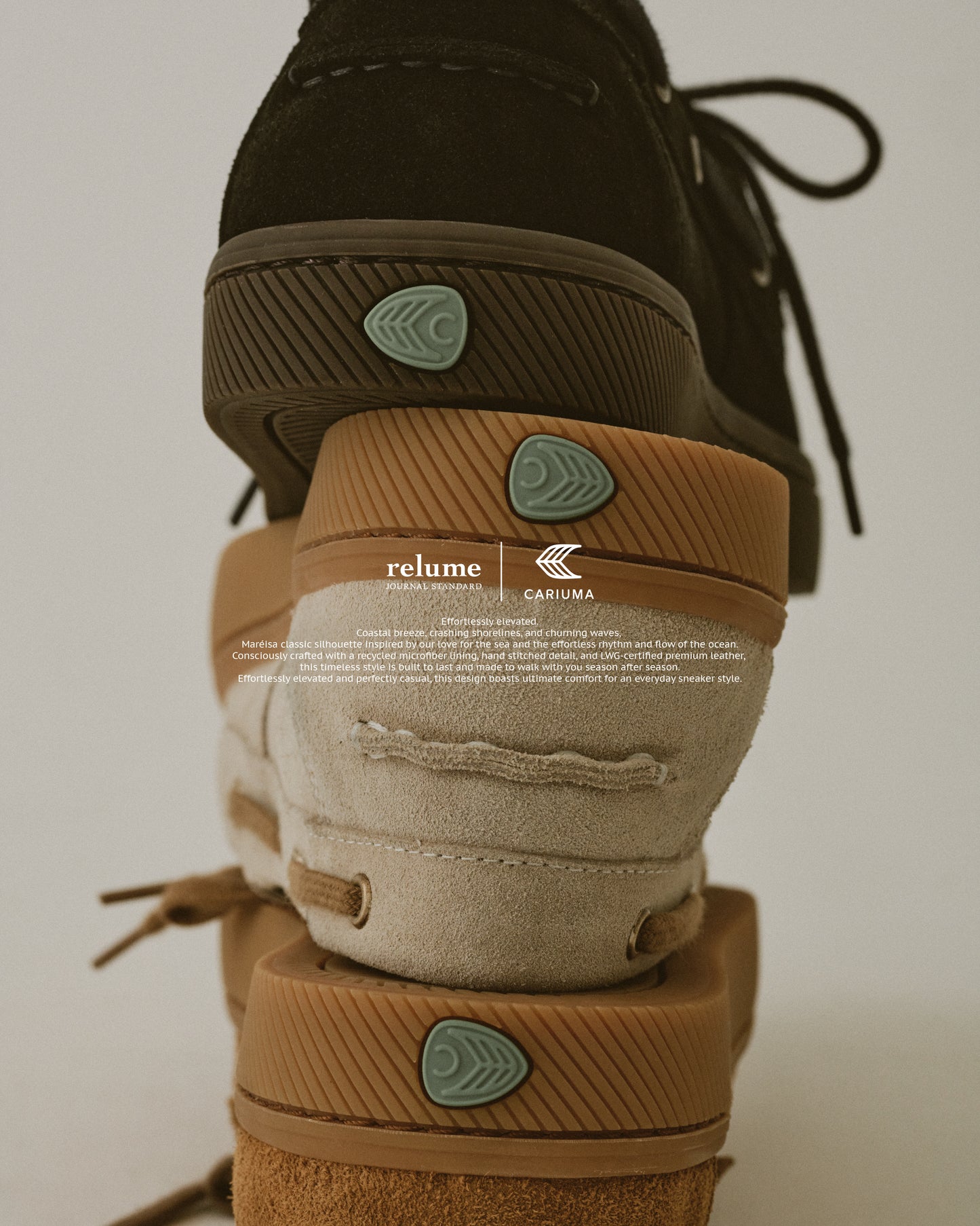 MARE BOAT Suede relume Gum Angora Women