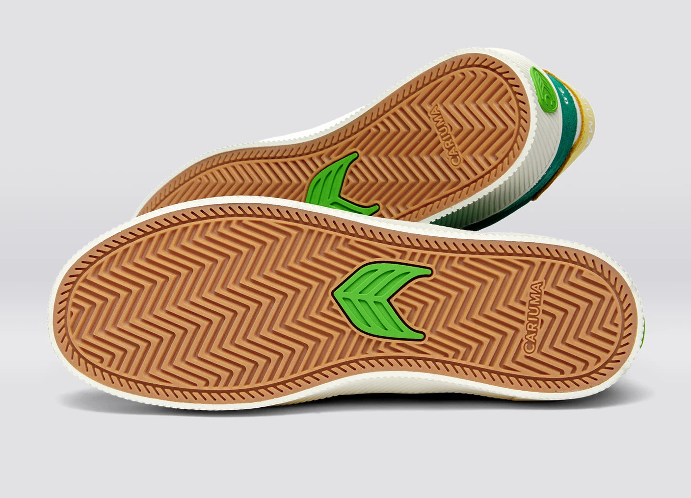 CATIBA PRO 2.0 Abundant Green Suede and Cordura Ivory Logo Lemonade Sneaker Women