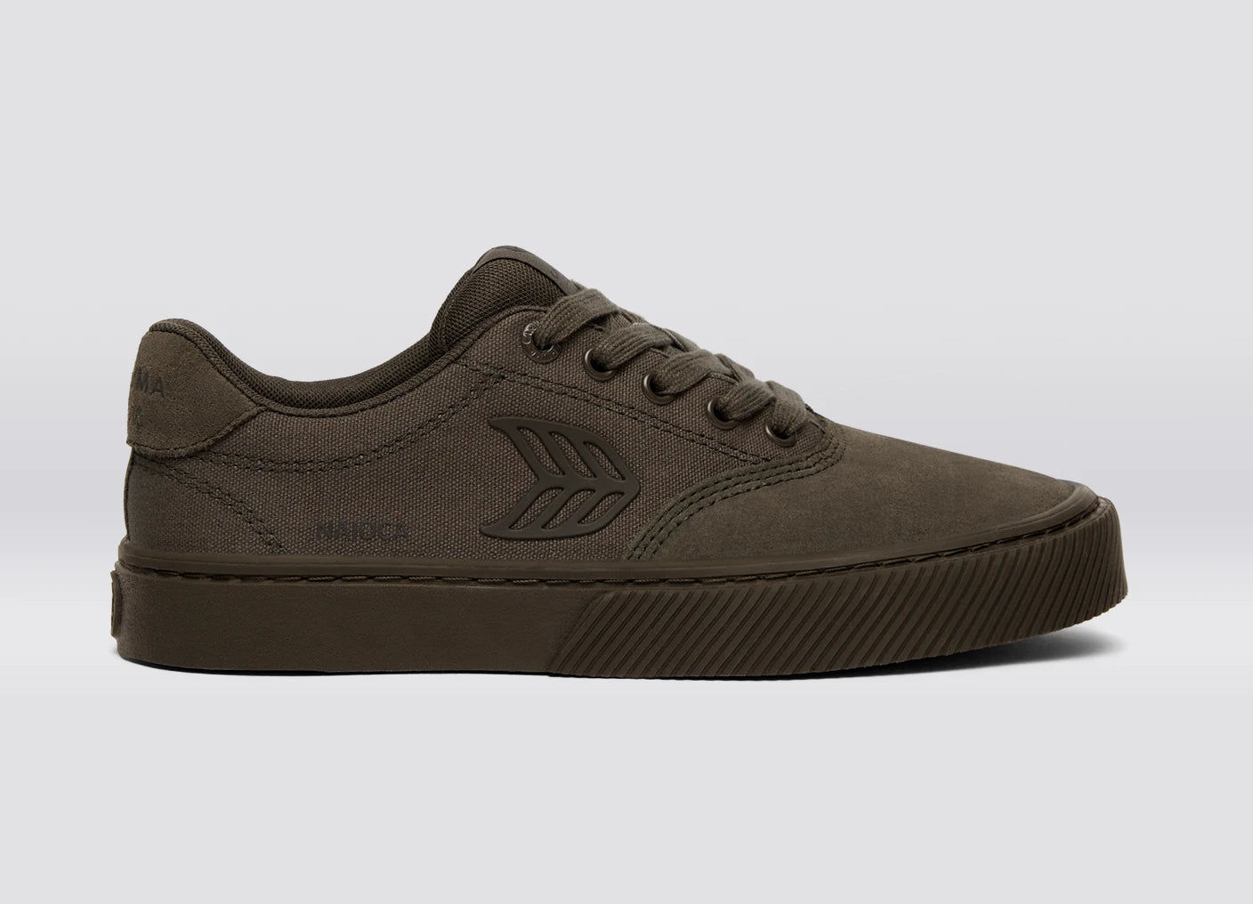 NAIOCA PRO All Teak Suede and Canvas Sneaker Men