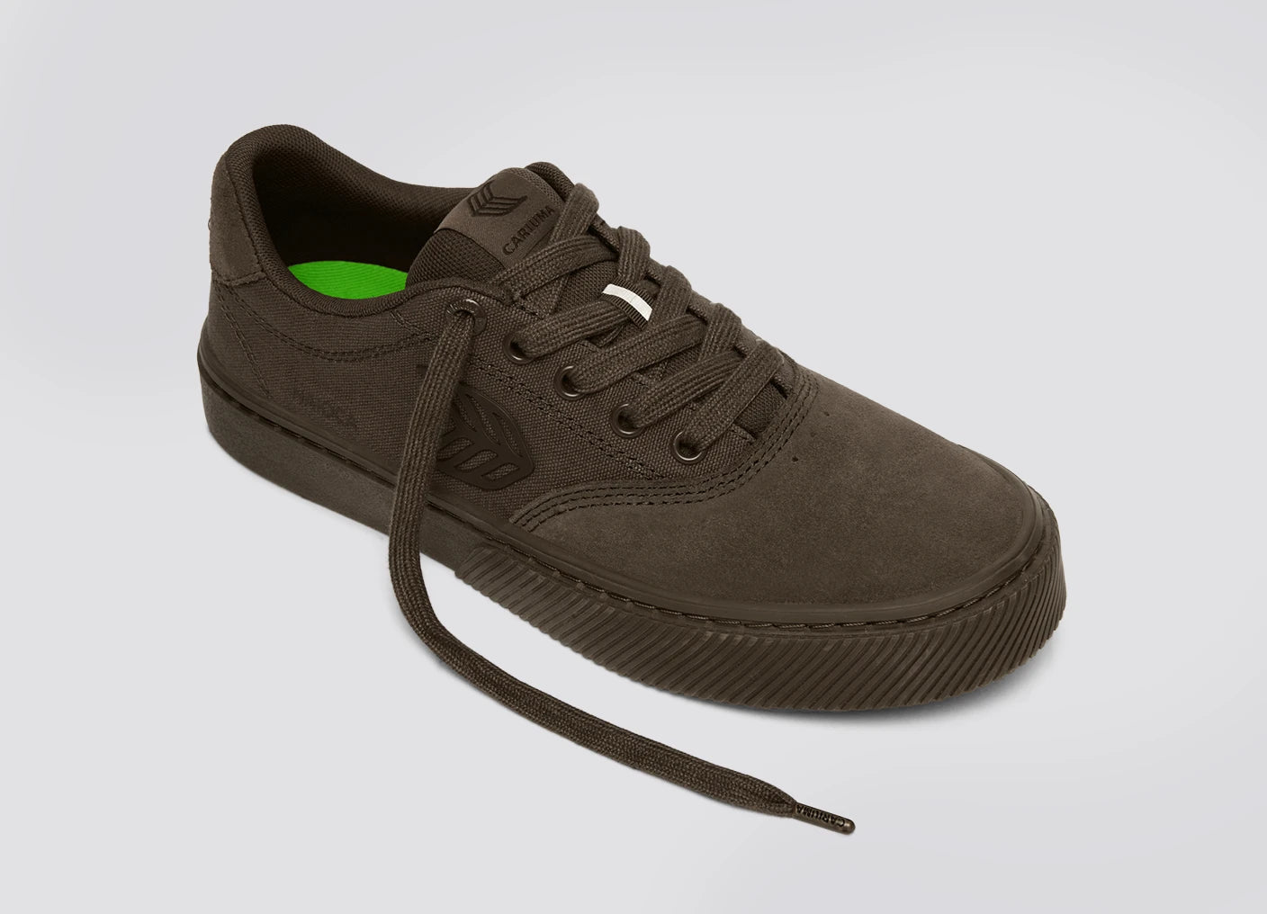 NAIOCA PRO All Teak Suede and Canvas Sneaker Men