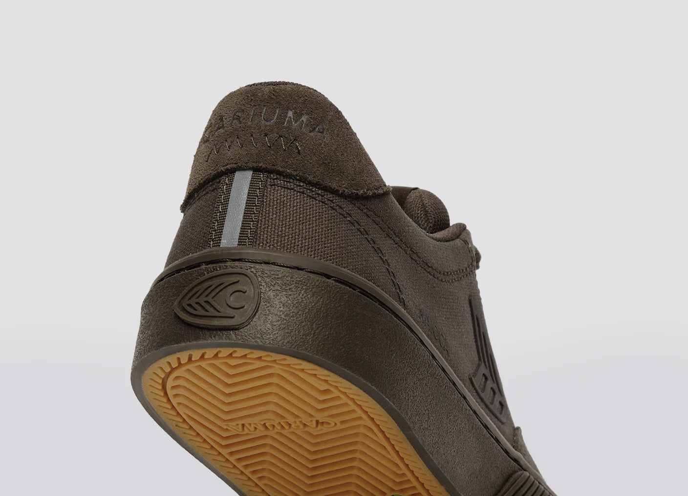 NAIOCA PRO All Teak Suede and Canvas Sneaker Men