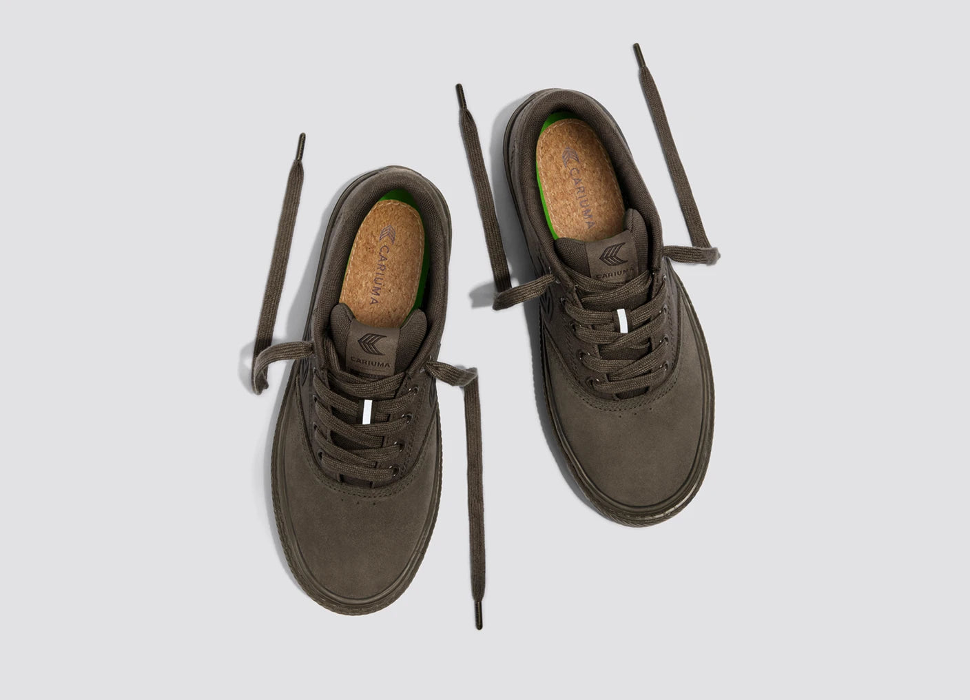 NAIOCA PRO All Teak Suede and Canvas Sneaker Men