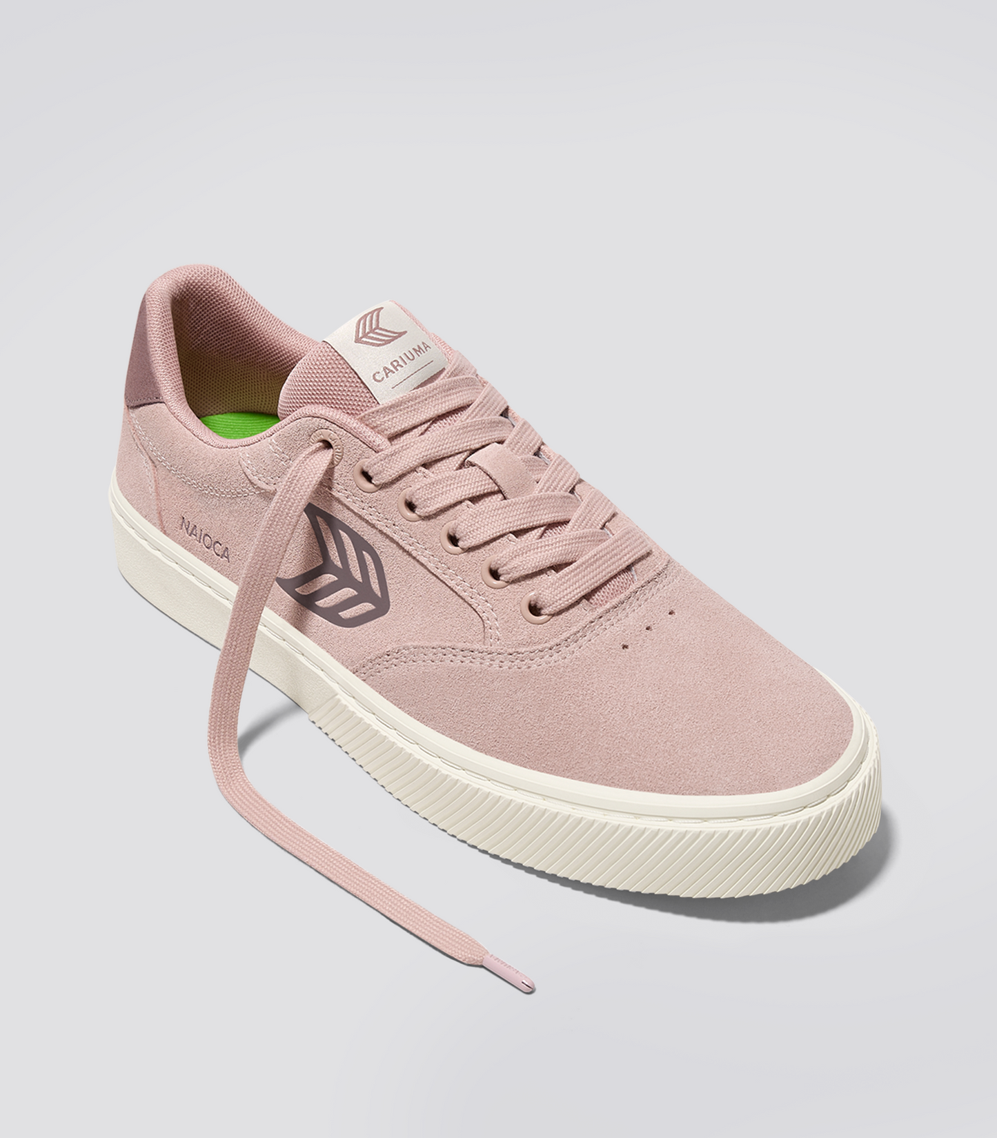 NAIOCA Rose Suede Twilight Mauve Logo Women