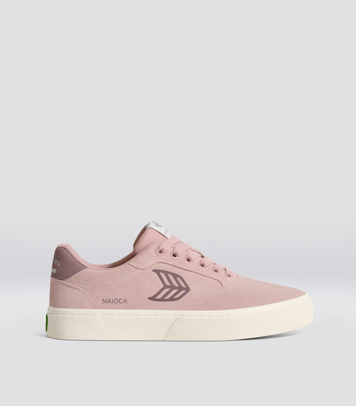 NAIOCA Rose Suede Twilight Mauve Logo Women