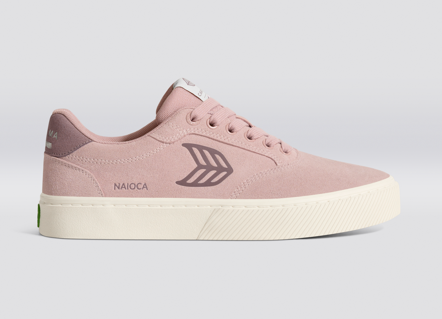 NAIOCA Rose Suede Twilight Mauve Logo Women