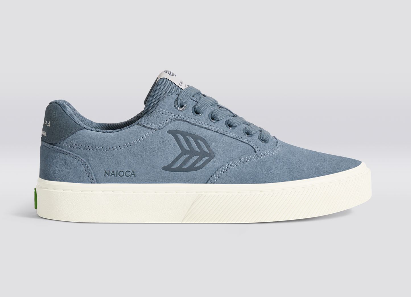 NAIOCA Mirage Blue Suede Orion Blue Logo Women