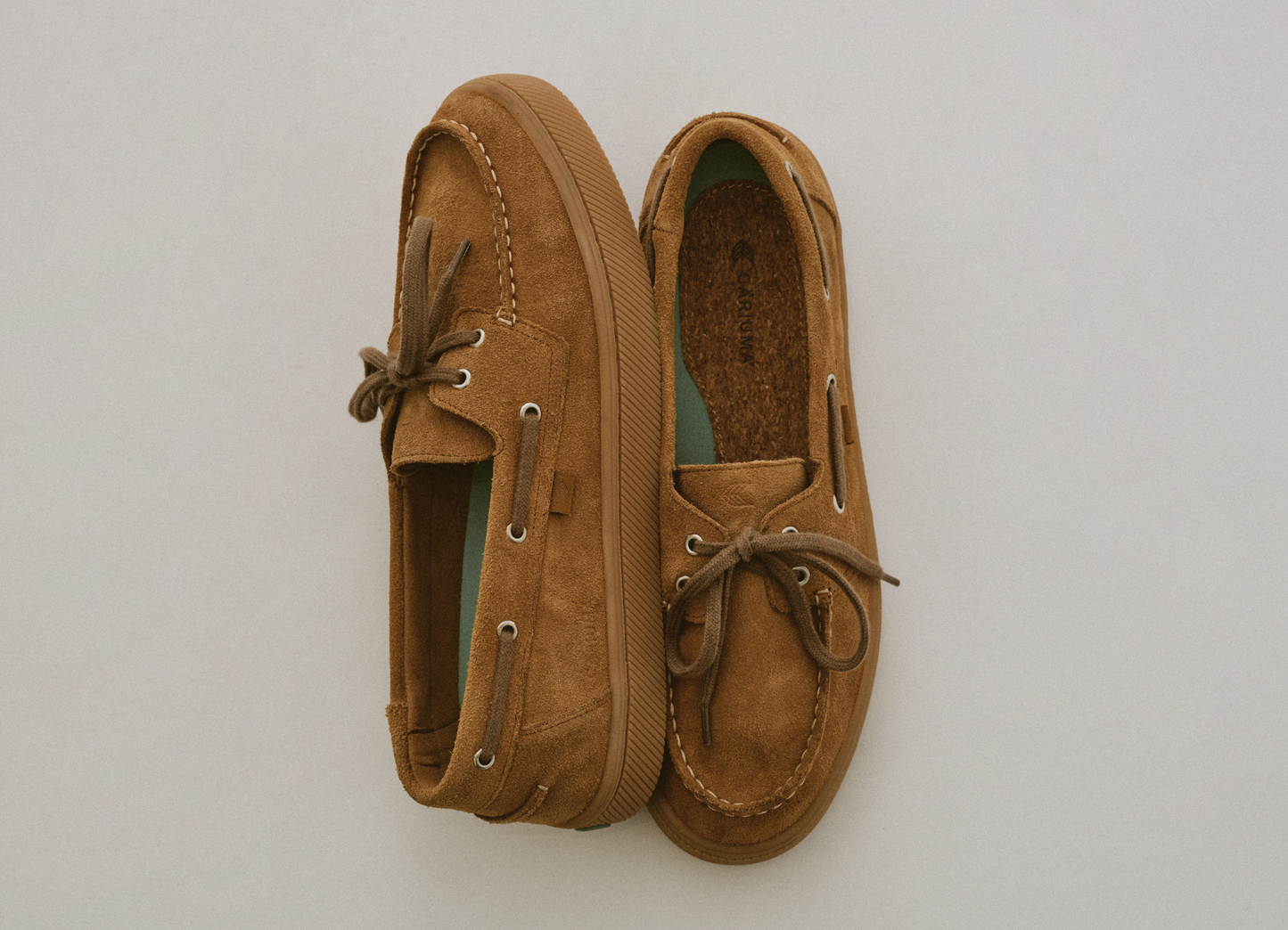 MARE BOAT Suede relume Gum Camel Women