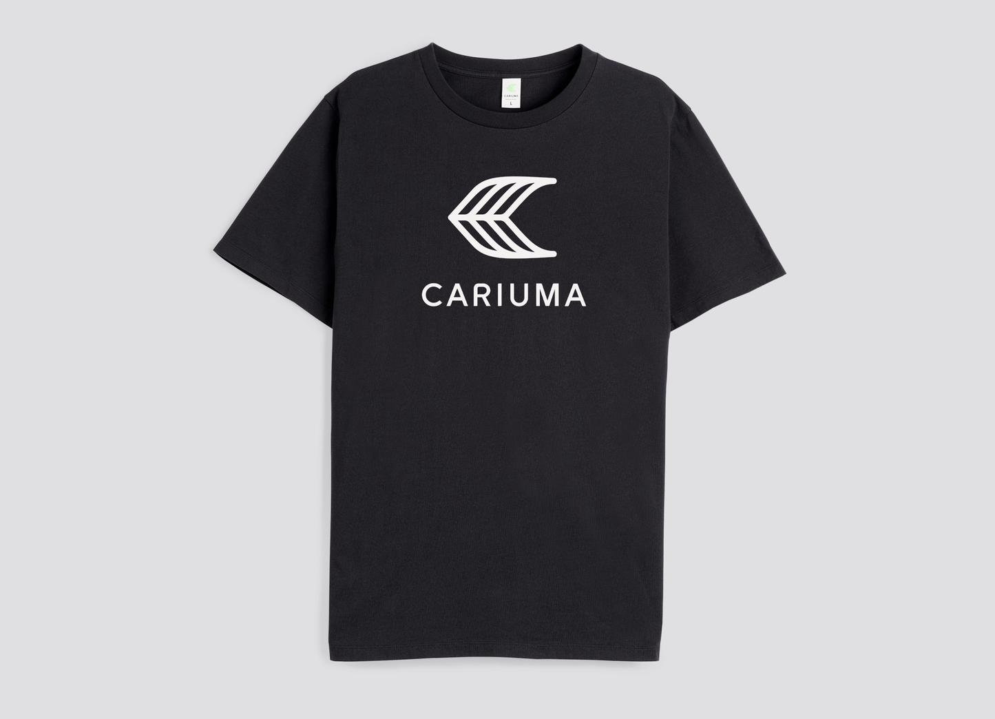 Tシャツ ブラック オフホワイトロゴ