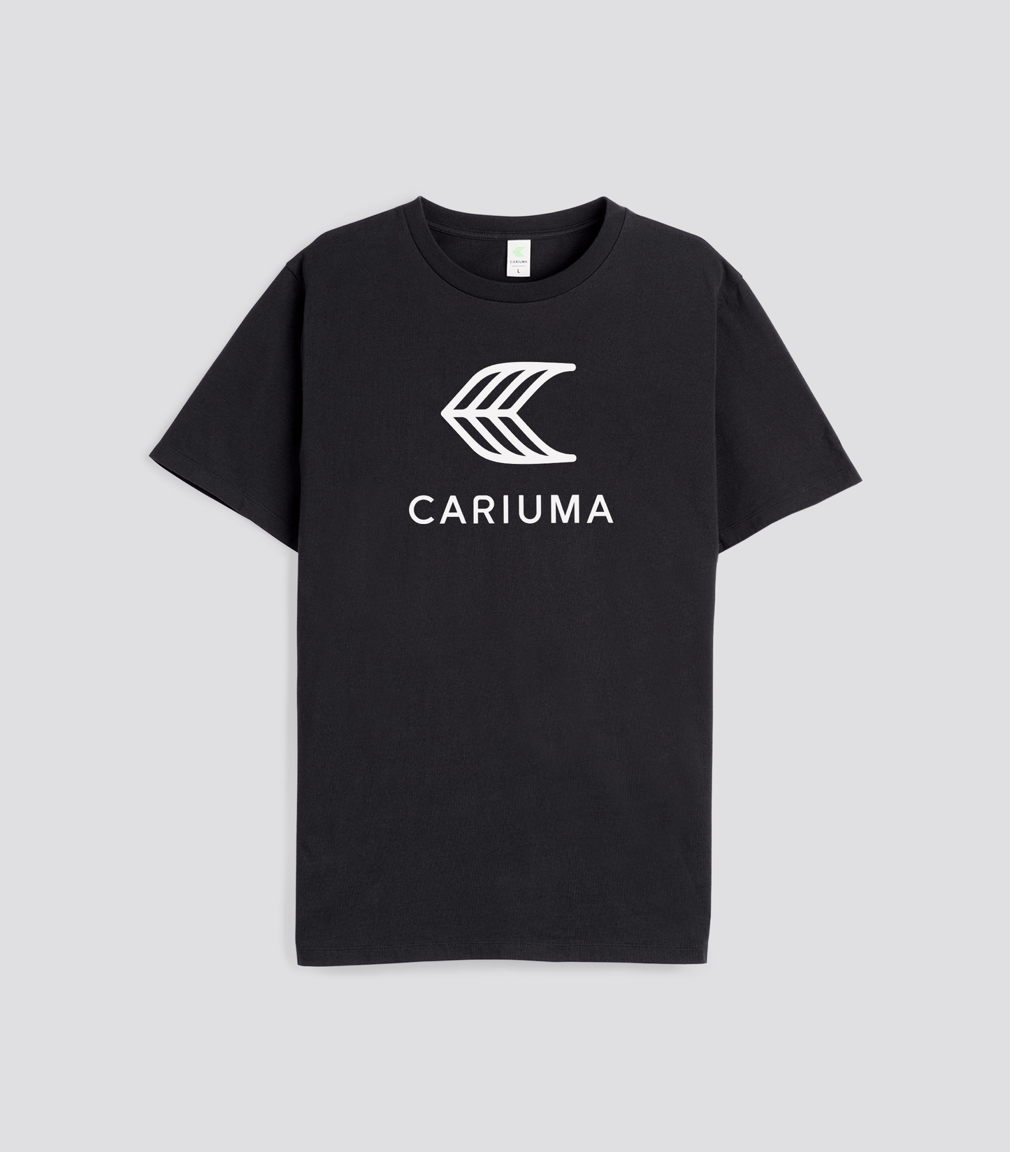 Tシャツ ブラック オフホワイトロゴ