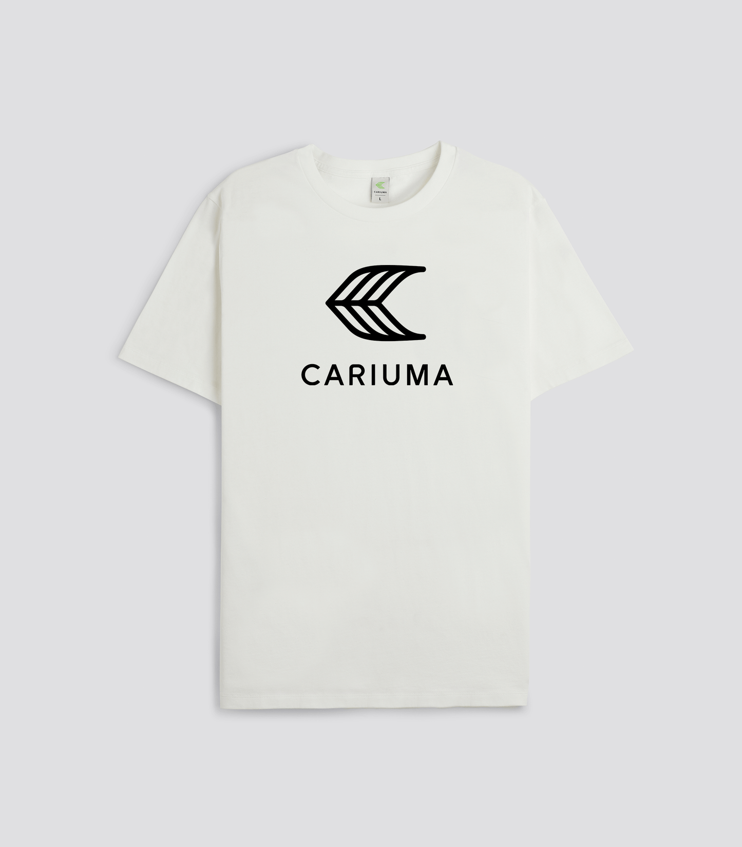 Tシャツ オフホワイト ブラックロゴ