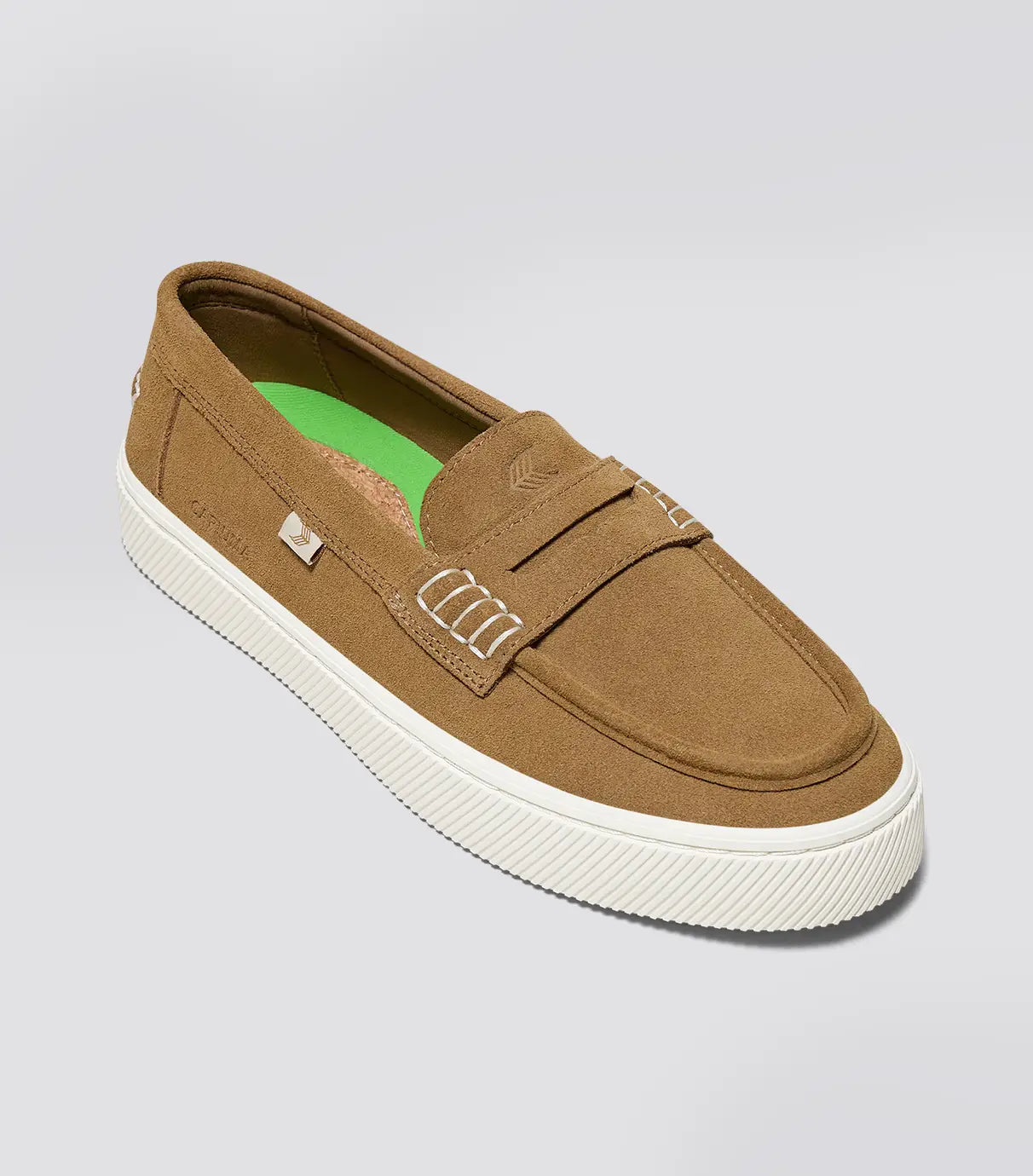 CAJU Loafer Camel Suede Men