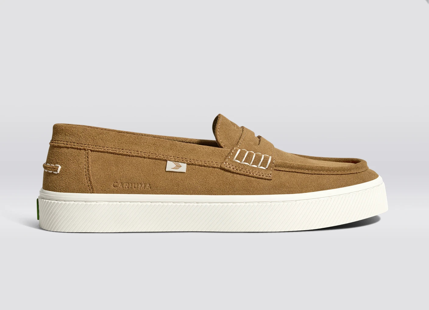CAJU Loafer Camel Suede Men