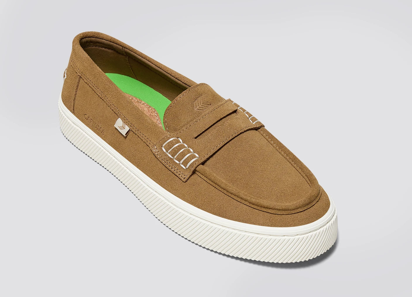 CAJU Loafer Camel Suede Men