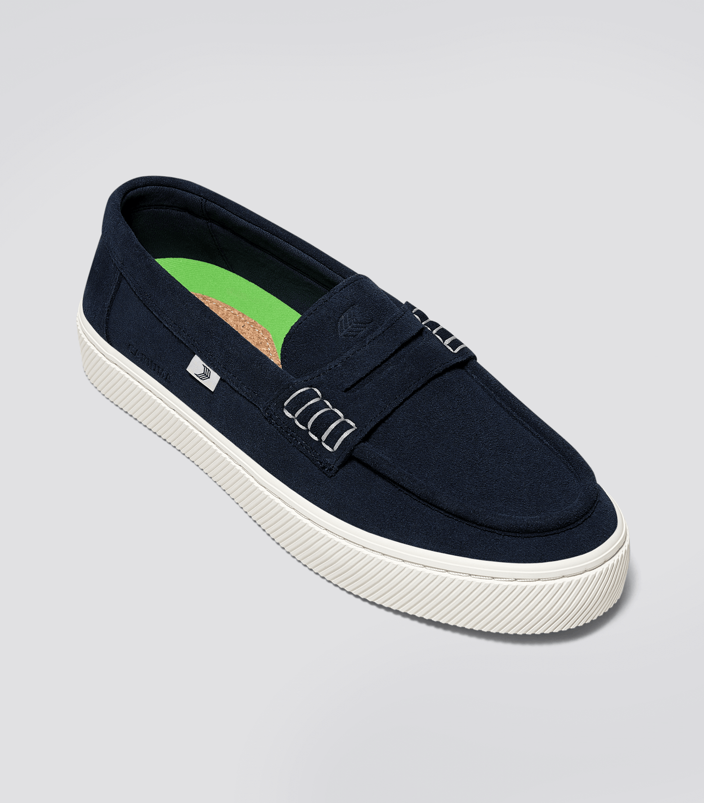 CAJU Loafer Navy Suede Men