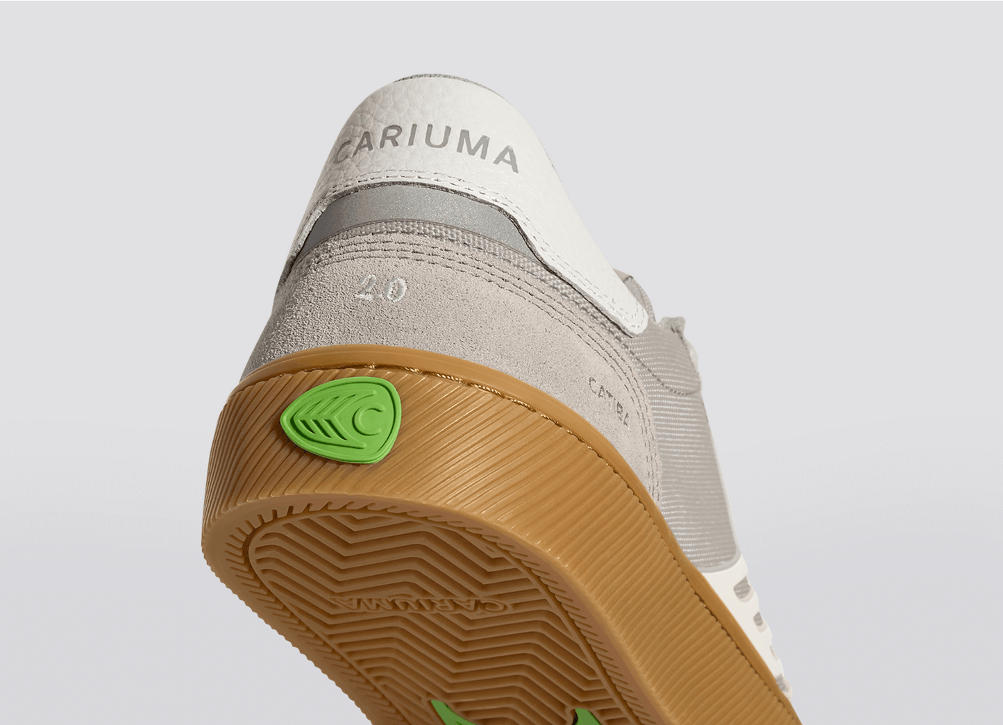 CATIBA PRO 2.0 Plaza Taupe Suede and Cordura Ivory Logo Sneaker Men