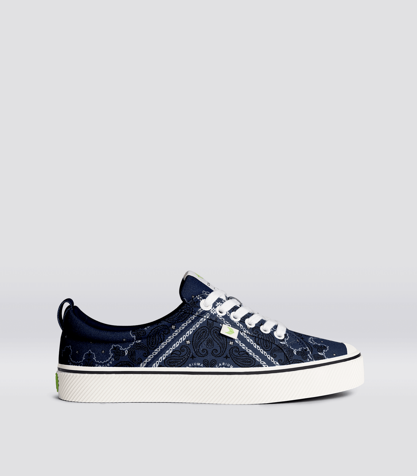 OCA Low Navy Bandana Canvas Sneaker Women