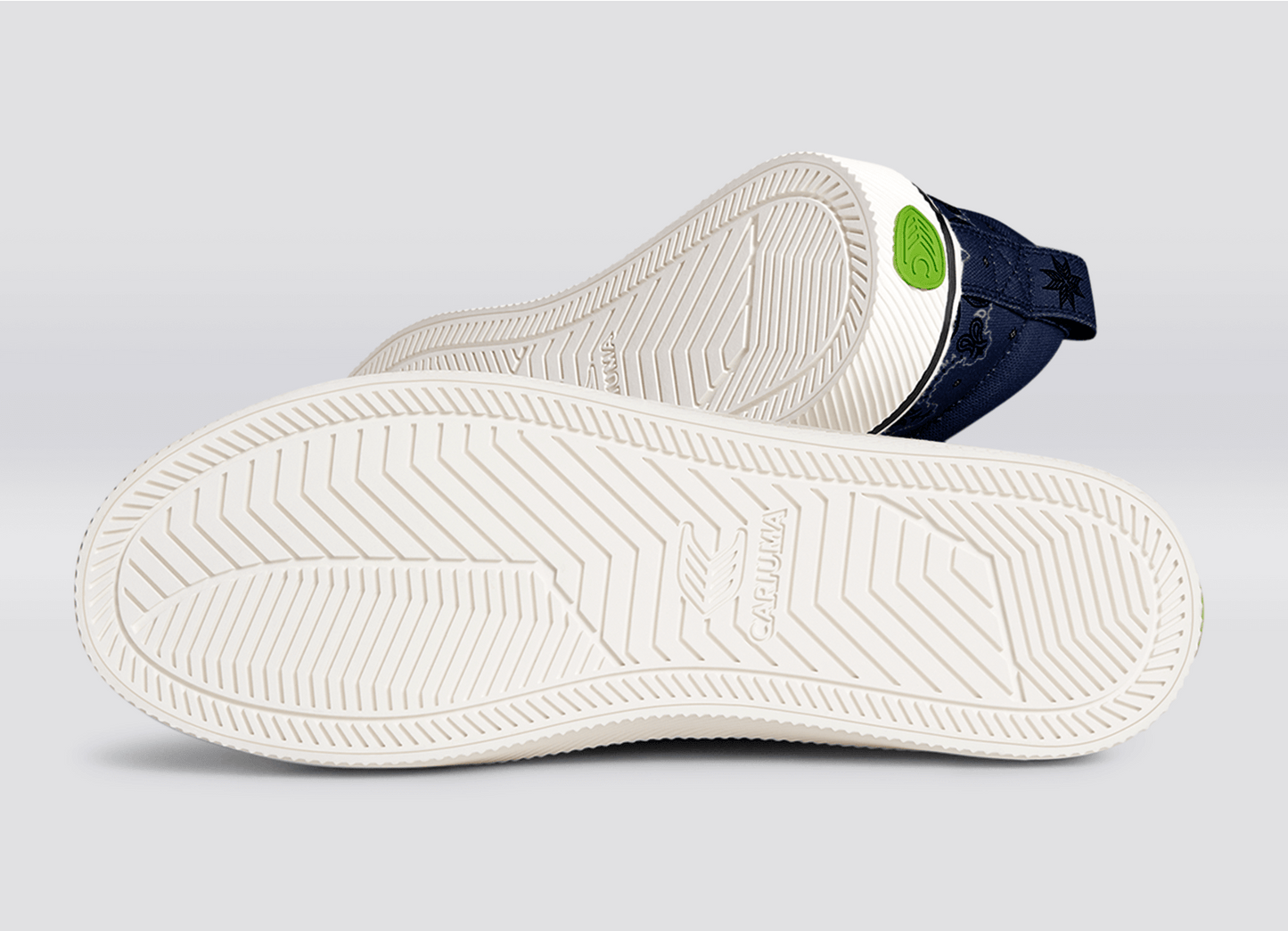 OCA Low Navy Bandana Canvas Sneaker Women