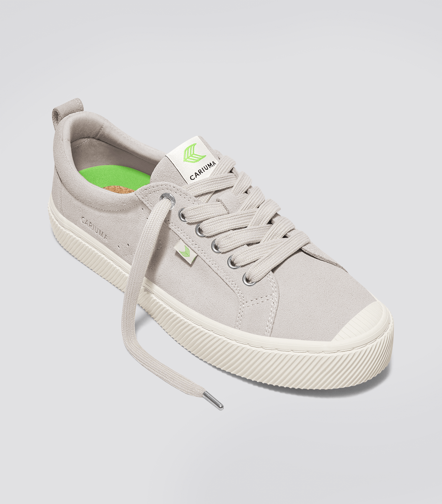 OCA Low Vintage White Suede Sneaker Women