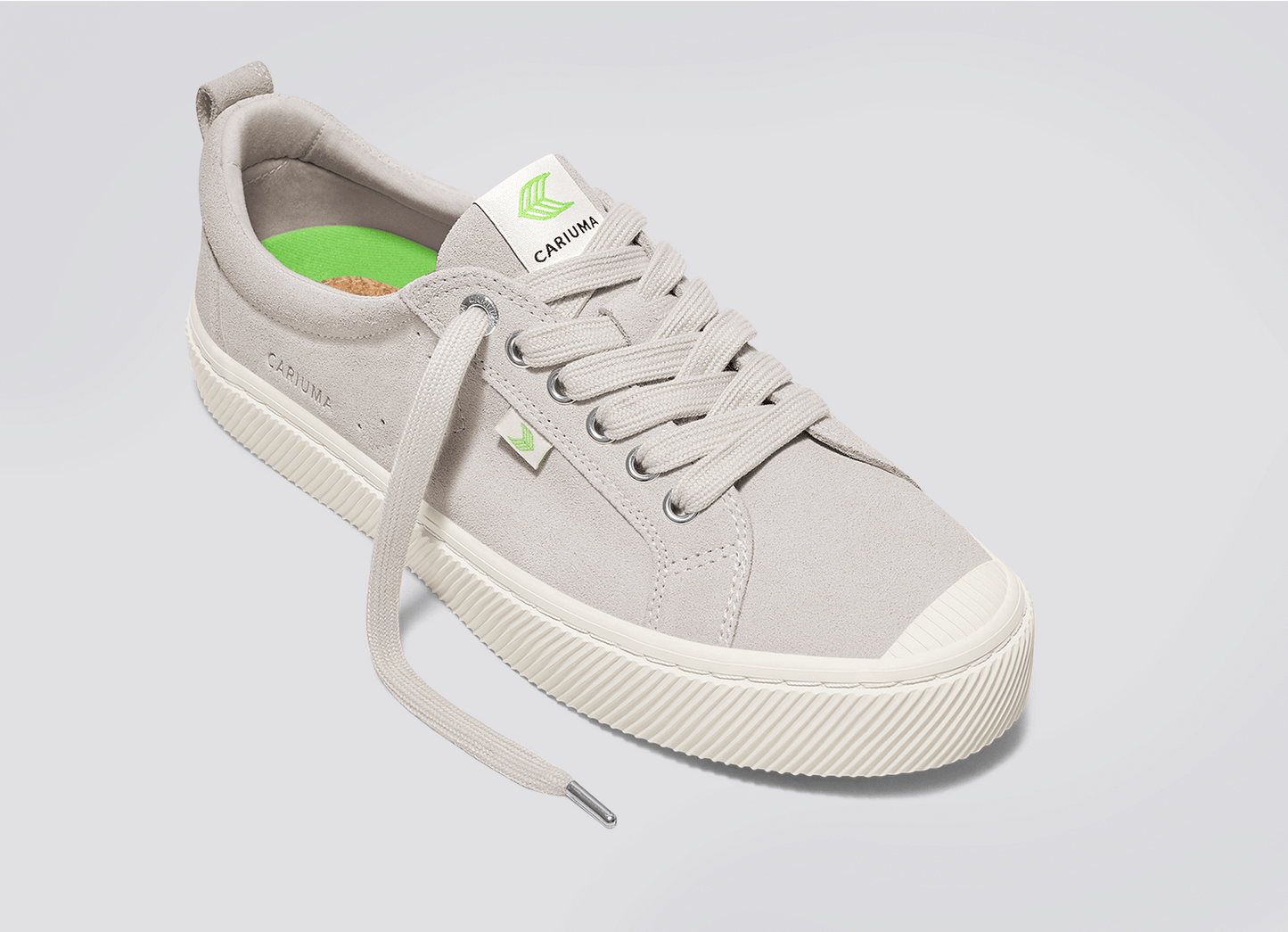 OCA Low Vintage White Suede Sneaker Women