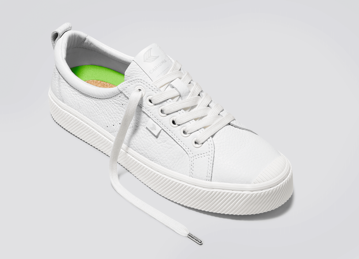 OCA Low ホワイト プレミアムレザー スニーカー メンズ