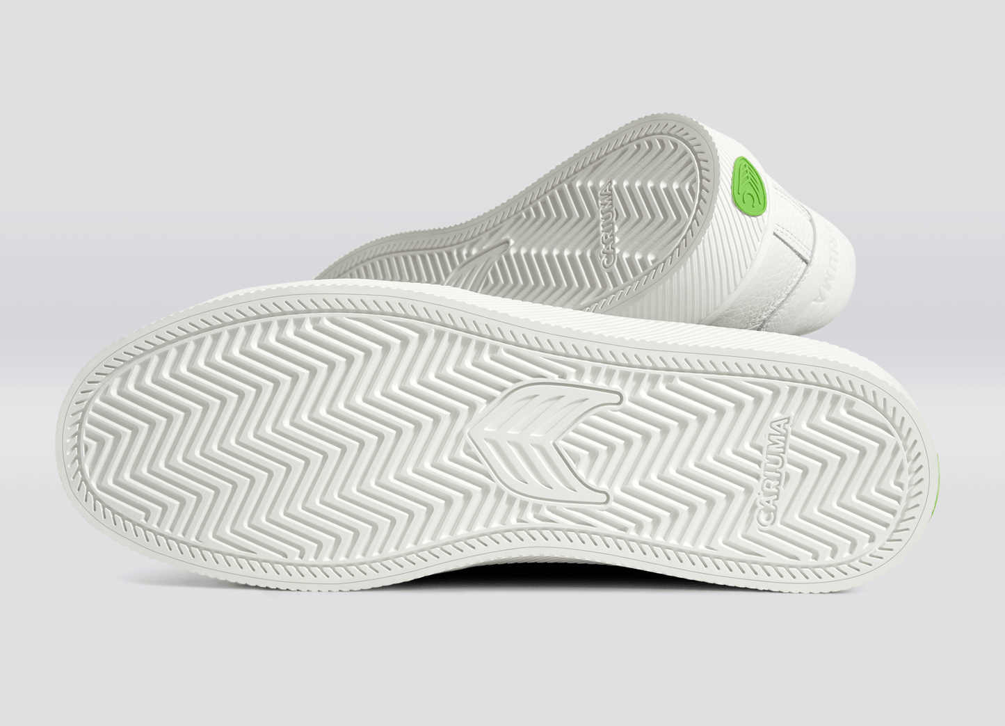 SALVAS White Premium Leather Ice Logo Sneaker Men