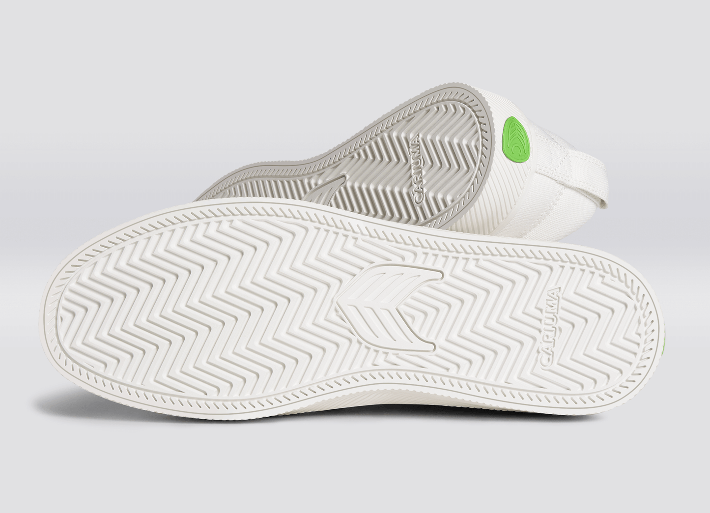 SLIP ON オフホワイトキャンバス スニーカー メンズ