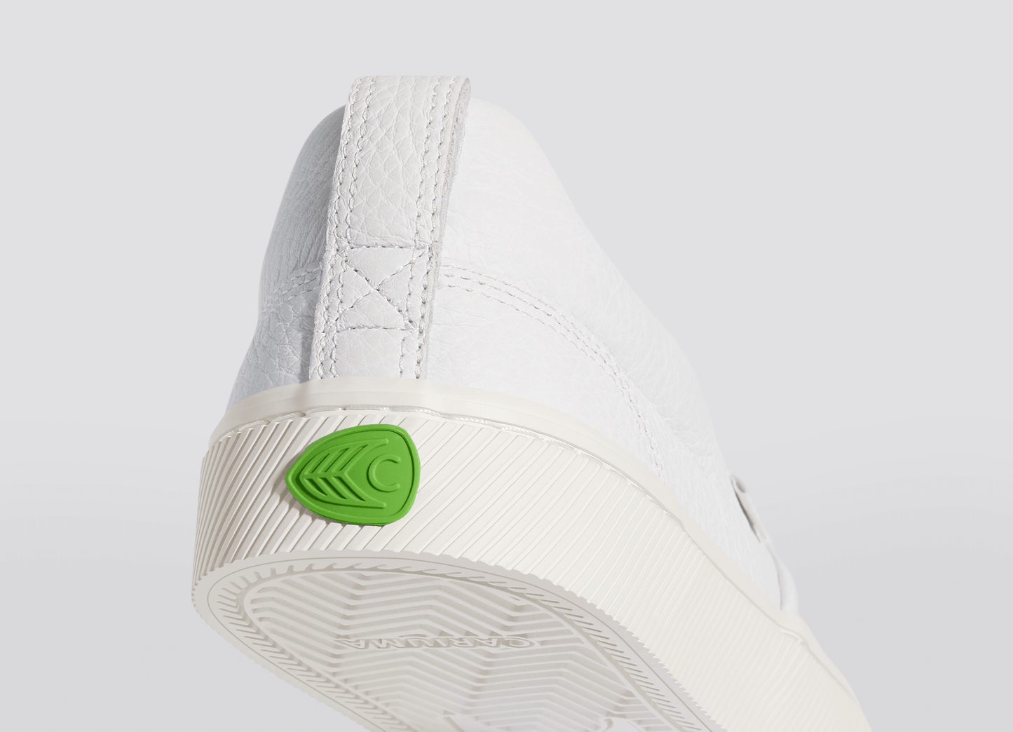 SLIP-ON ホワイト プレミアムレザー スニーカー メンズ