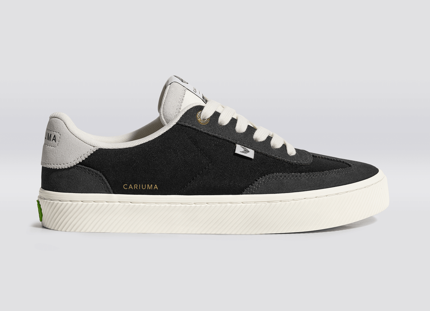 TOCA Ash Grey Suede Black Nylon Sneaker Men