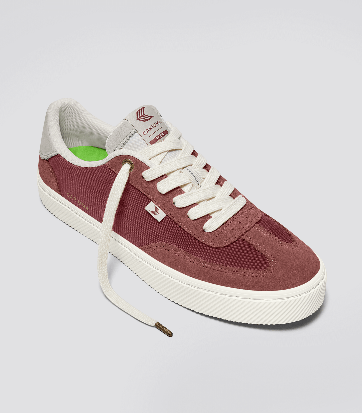 TOCA Withered Rose Suede Dark Rose Nylon Sneaker Men