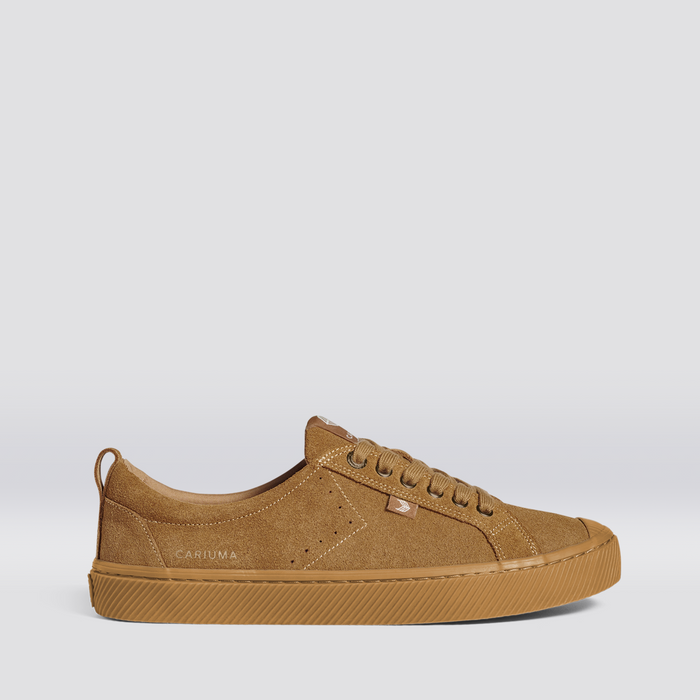 OCA Low All Camel Suede Sneaker Women