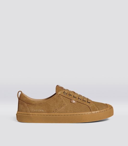 OCA Low All Camel Suede Sneaker Women