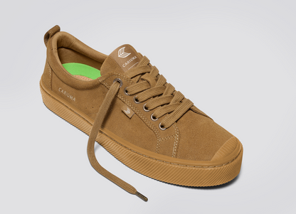 OCA Low All Camel Suede Sneaker Women