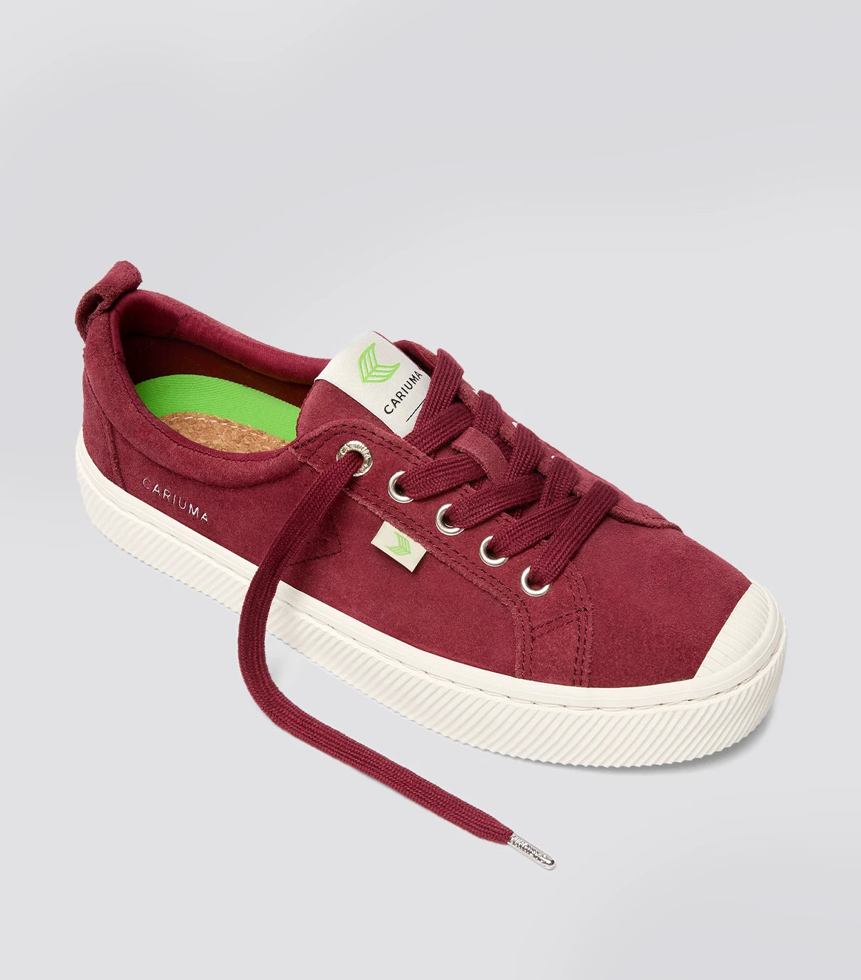 OCA Low Cabernet Suede Sneaker Women