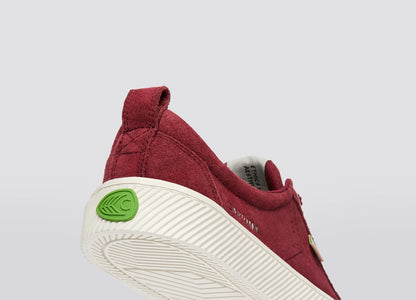 OCA Low Cabernet Suede Sneaker Women
