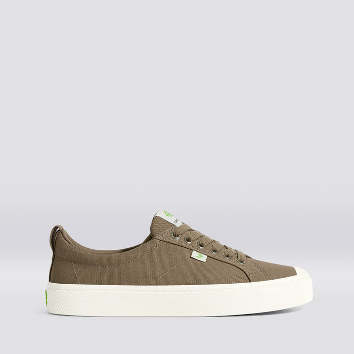 OCA Low Burnt Sand Canvas Sneaker Women