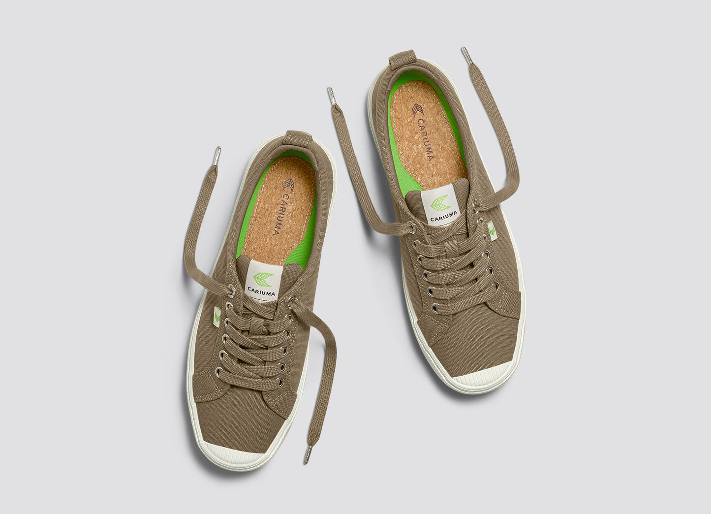OCA Low Burnt Sand Canvas Sneaker Women