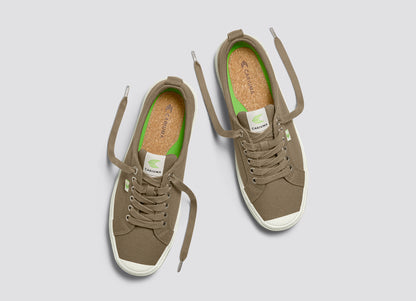 OCA Low Burnt Sand Canvas Sneaker Women