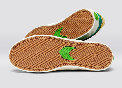CATIBA PRO 2.0 Abundant Green Suede and Cordura Ivory Logo Lemonade Sneaker Men