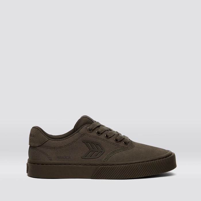 NAIOCA PRO All Teak Suede and Canvas Sneaker Women