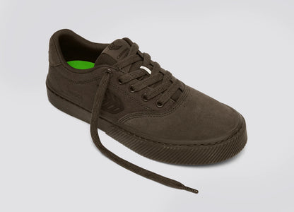NAIOCA PRO All Teak Suede and Canvas Sneaker Men