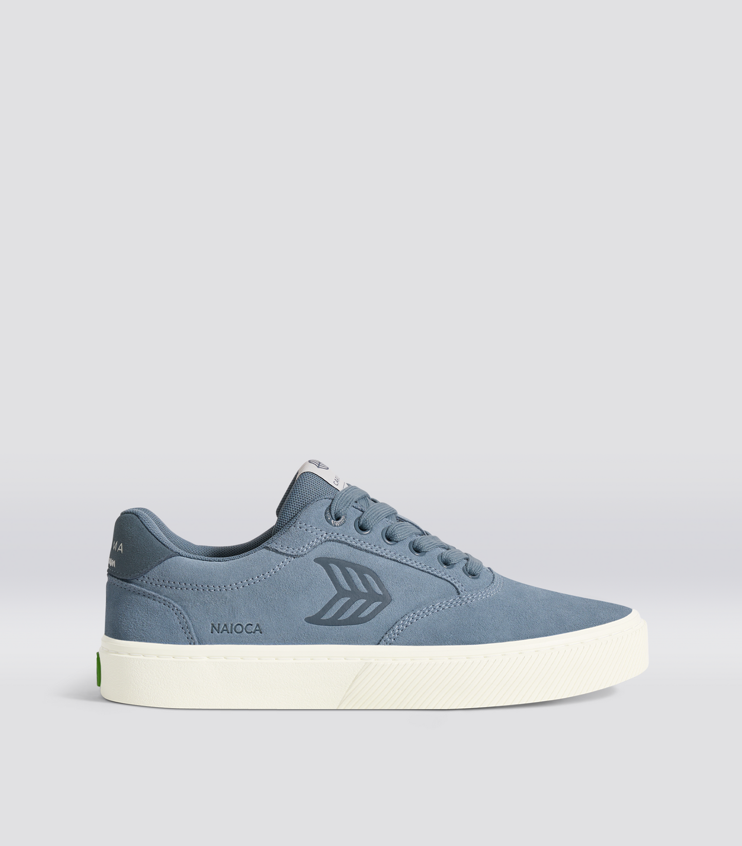 NAIOCA Mirage Blue Suede Orion Blue Logo Women