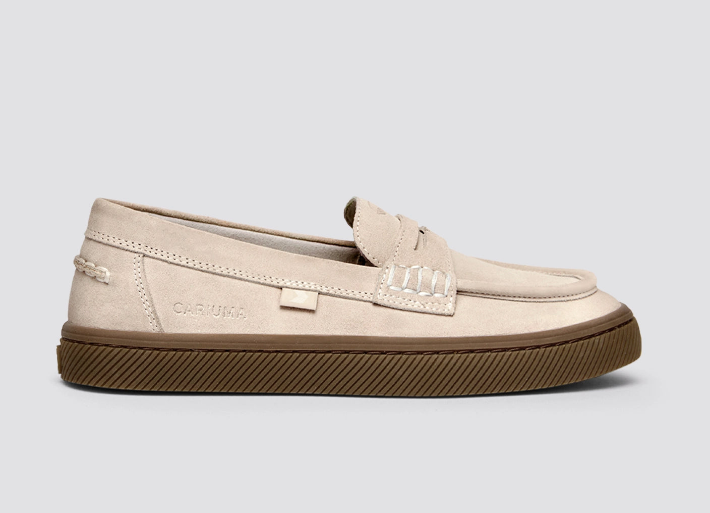 CAJU Loafer Gum Latte Suede Men