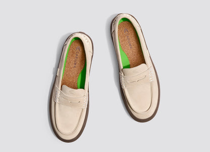 CAJU Loafer Gum Latte Suede Men