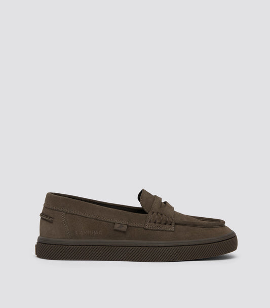 CAJU Loafer Teak Brown Suede Men