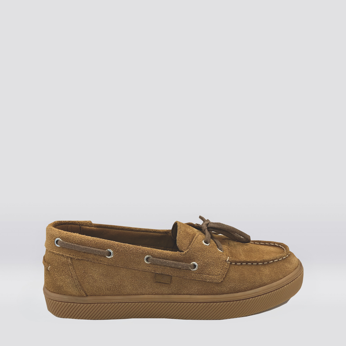 MARE BOAT Suede relume Gum Camel Women