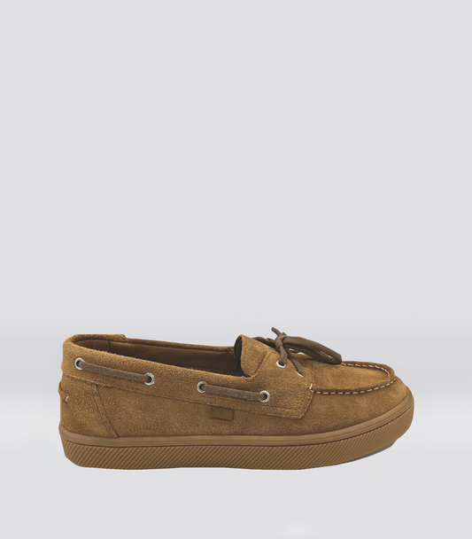 MARE BOAT Suede relume Gum Camel Women