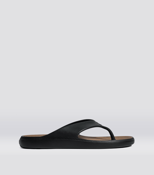 IBITU Black Sandal Men