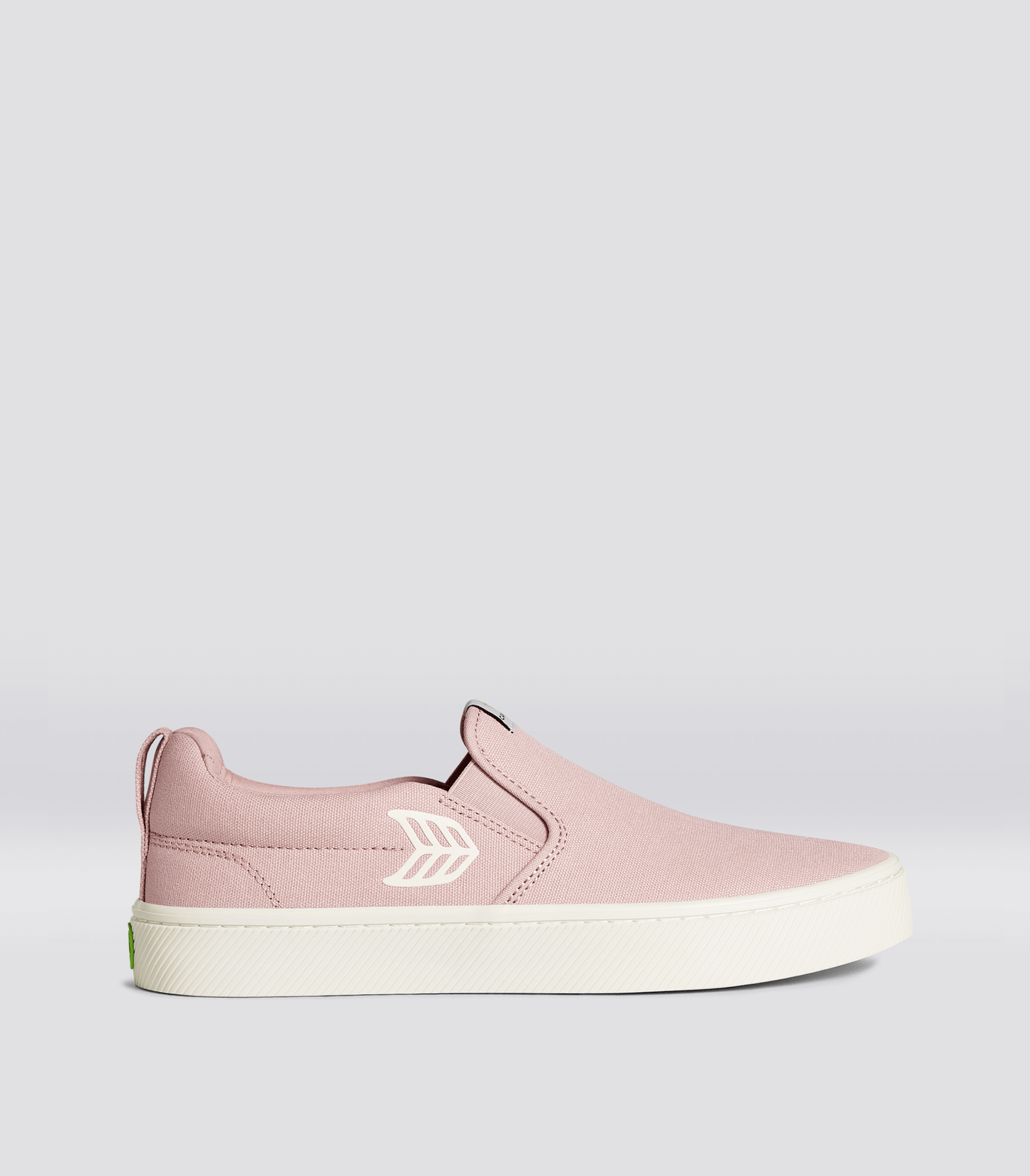 SLIP ON ローズキャンバス アイボリーロゴ スニーカー ウィメンズ